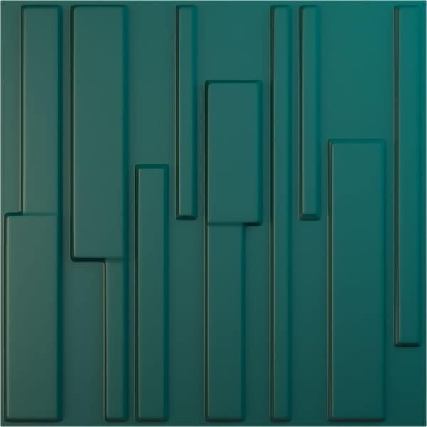 Ekena Millwork 19 5/8in. W x 19 5/8in. H Wigan EnduraWall Decorative 3D Wall Panel Covers 2.67 Sq. Ft. WP20X20WGGLN - main